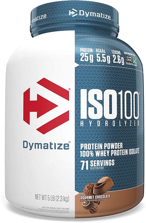 Buy Dymatize ISO100 Hydrolyzed Protein Powder, <b>100</b>% Whey Isolate, 25g of Protein, 5. . Iso 100 amazon